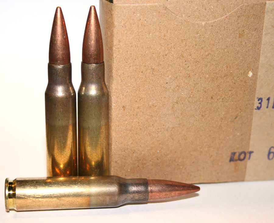 New manufacture (Dec 2012) brass cased 7.62x51mm ammunition in stock at Ven...